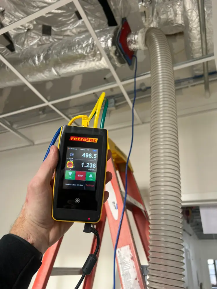 duct leakage testing